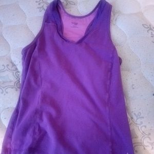 Purple tank top
